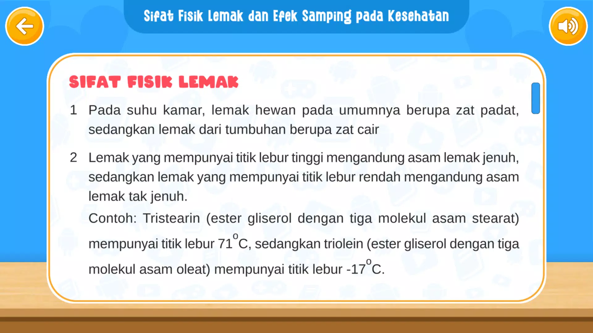 Virtual Lab Reaksi Lemak Screenshot 3