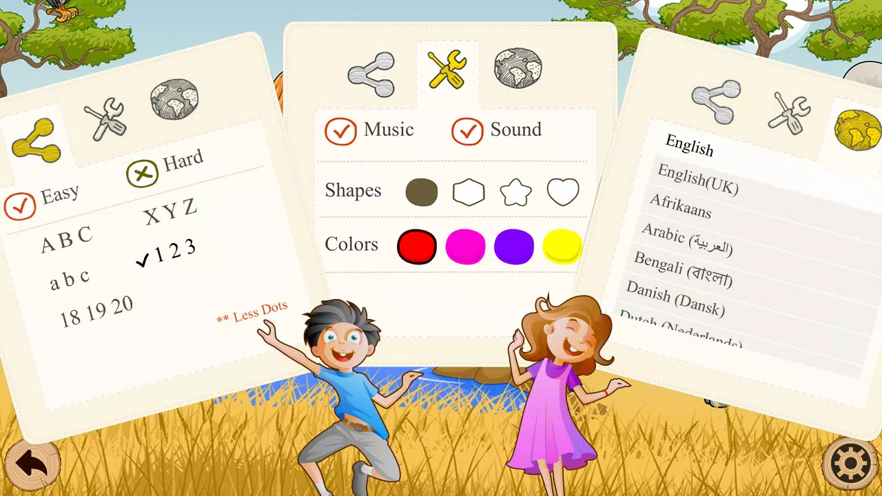 Alphabets game - Numbers game Schermafbeelding 2