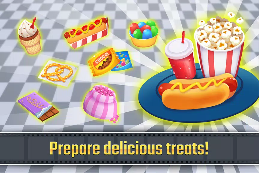 My Cine Treats Shop: Food Game Captura de tela 3