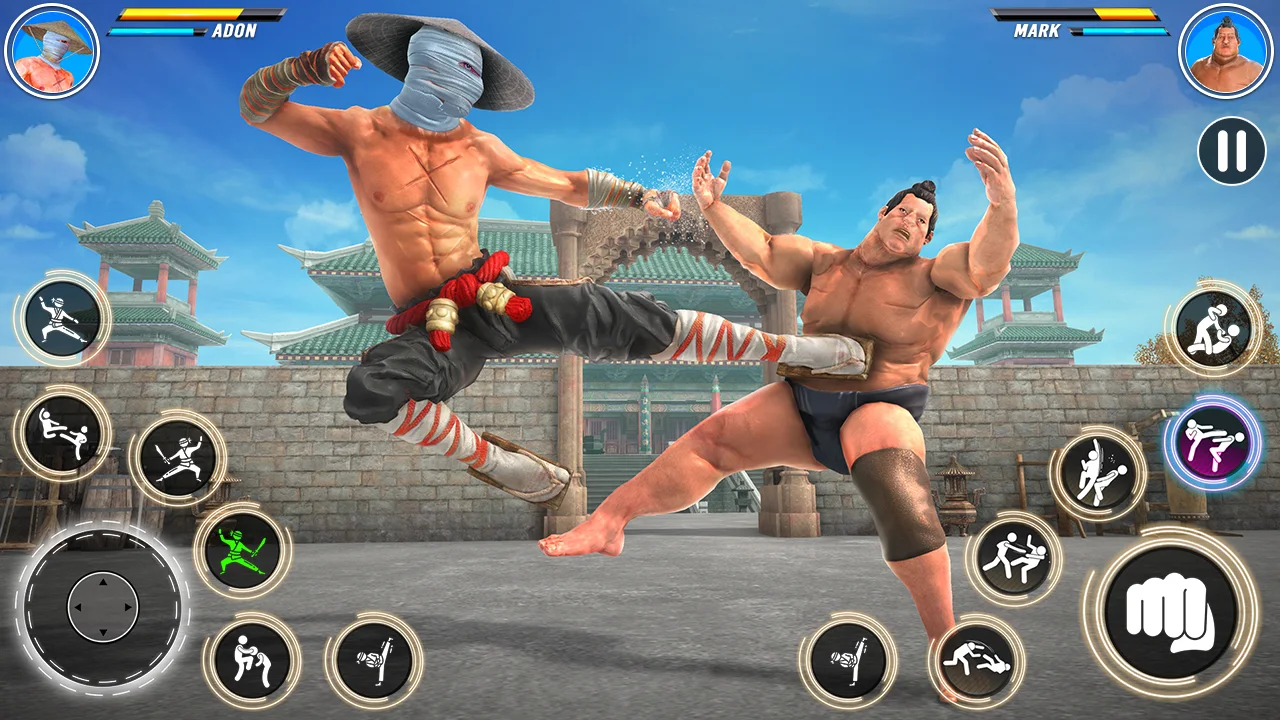 Kung Fu Games - Fighting Games 스크린샷 3