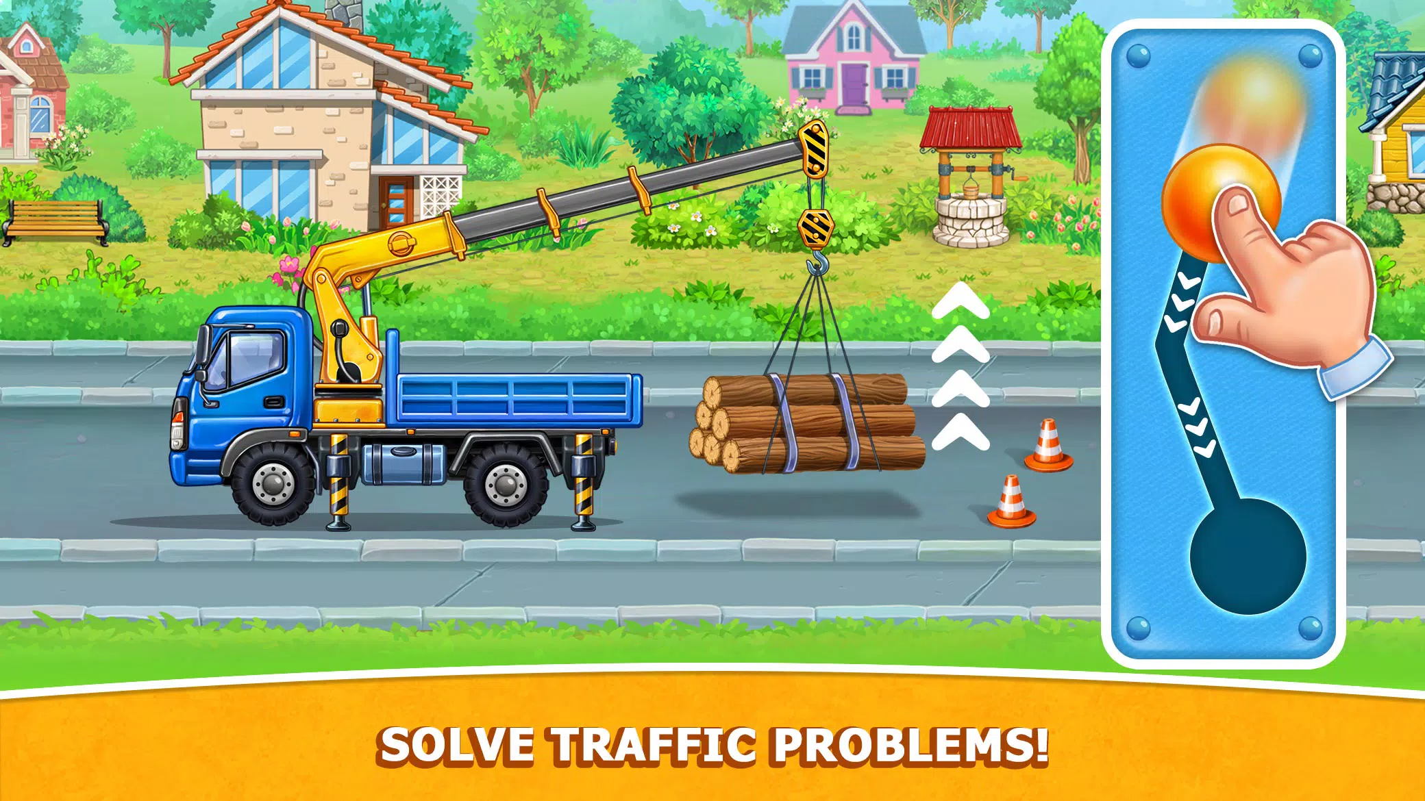 Kids Truck: City Builder Games Ảnh chụp màn hình 2