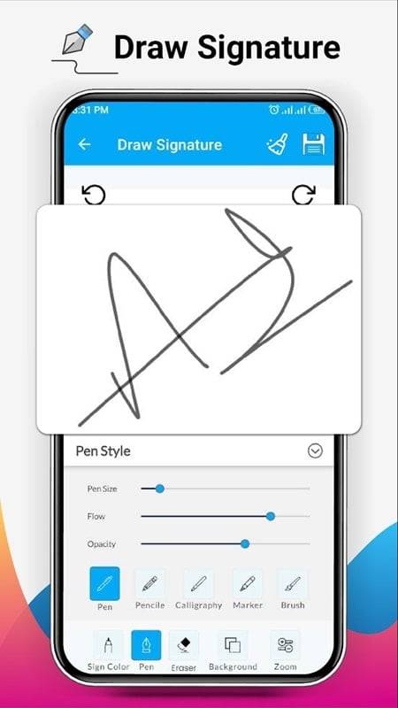 Signature Maker Pro स्क्रीनशॉट 2