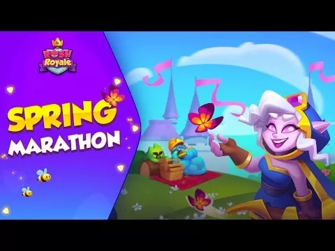 Rush Royale gameplay screenshot showing fantasy tower defense action