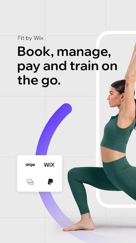 Fit by Wix: Book, manage, pay Ảnh chụp màn hình 1