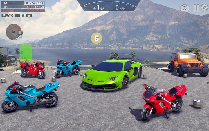 Crazy Stunt Rider GT Bike Game ภาพหน้าจอ 2