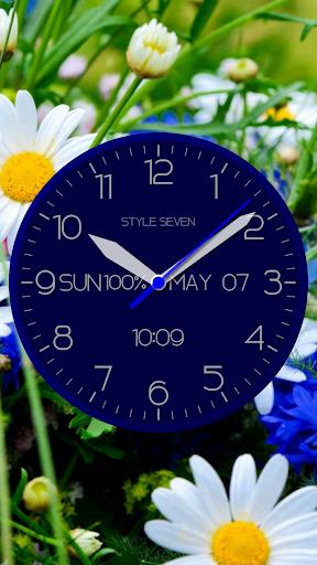 Modern Analog Clock-7 ภาพหน้าจอ 2