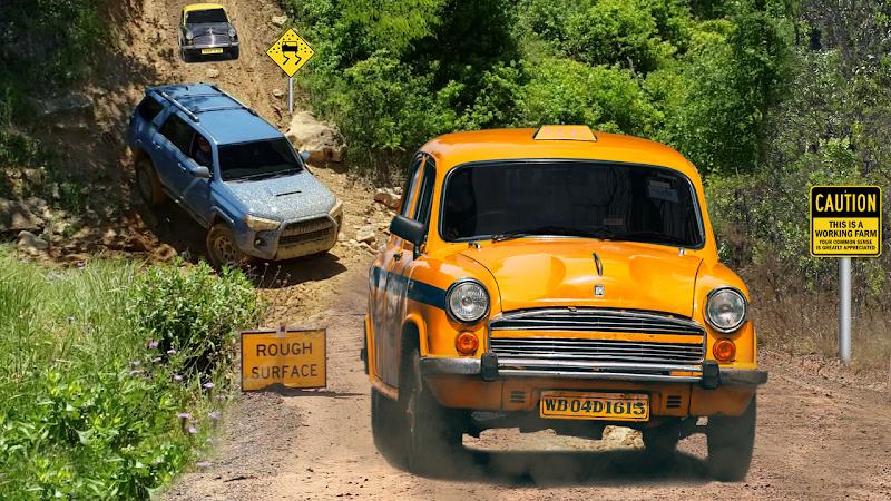 Offroad Taxi Driving Sim 2021 Ảnh chụp màn hình 1