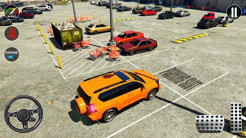 Prado Car Parking 3D Car Games Скриншот 1