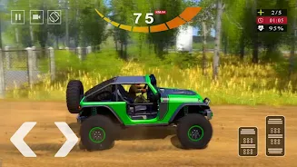 Offroad Jeep Simulator 2020 - Ekran Görüntüsü 4