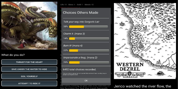 Schermata Dungeons and Decisions RPG Mod 3