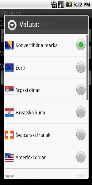 VKonvertor - konvertor valuta স্ক্রিনশট 3