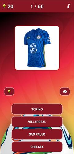 Guess the Soccer Logo Quiz Captura de pantalla 2