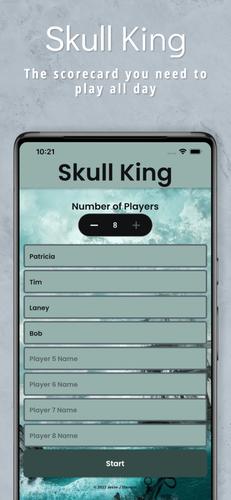 Skull King Scorekeeper Screenshot 1