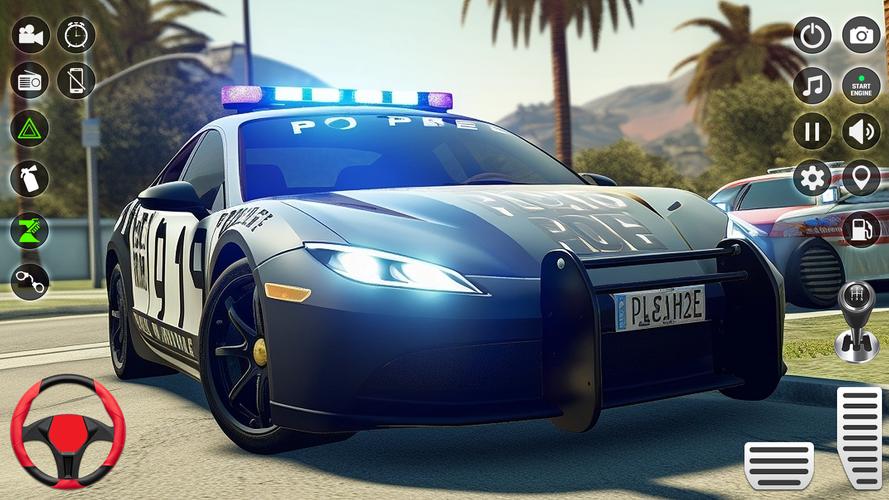 Cop Car Parking: Driving Games Capture d'écran 4