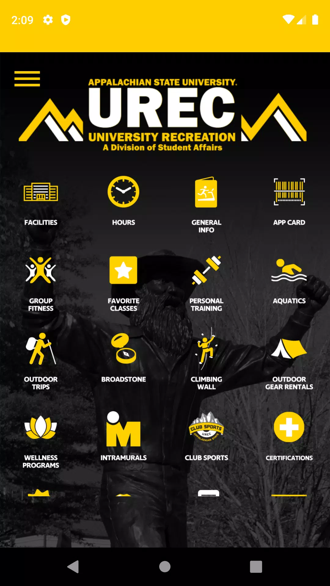 App State UREC ภาพหน้าจอ 1