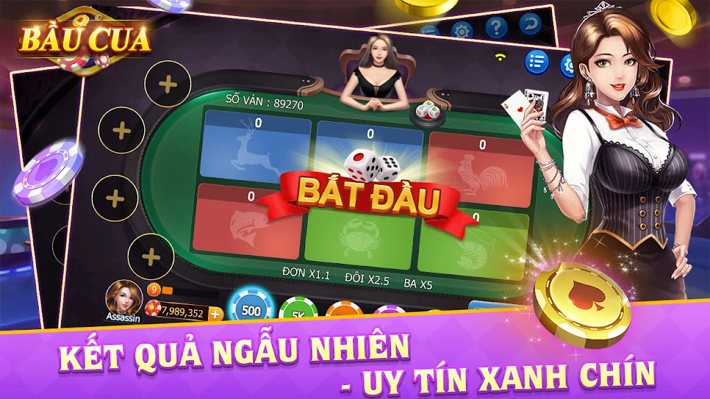 Bầu Cua - Tài Xỉu Casino Screenshot 3