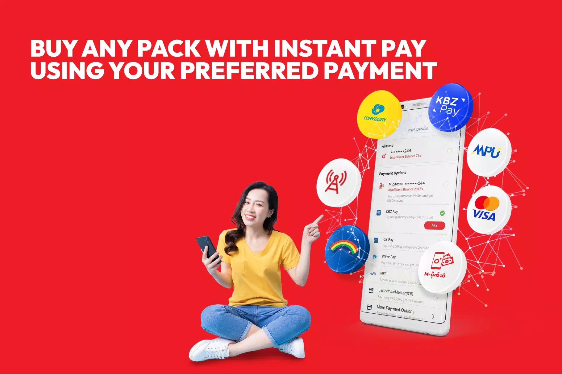 Ooredoo SuperApp Tangkapan skrin 1