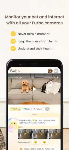 Furbo-Treat tossing pet camera Screenshot 3