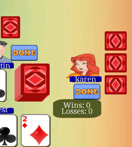 thirty one - 31 card game by makeup games應用截圖第2張