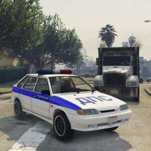 Lada 2114 Police Pursuit