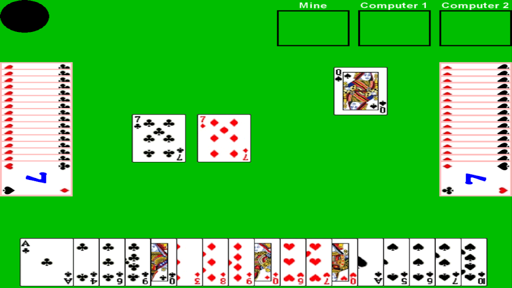 Seven Card Game - Simple and Fun Game Tangkapan skrin 2