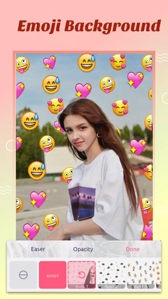 Crown Heart Photo Editor Скриншот 2