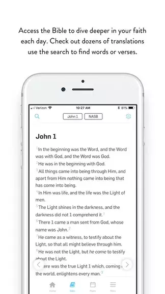 CBN Bible - Devotions, Study应用截图第2张