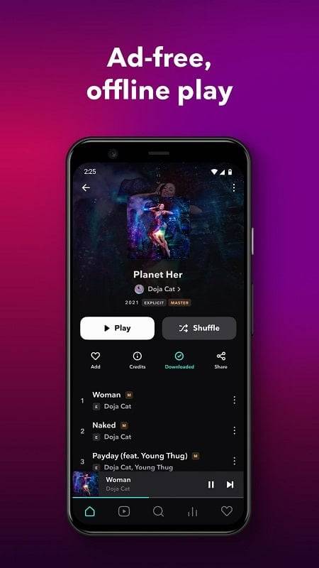 TIDAL Music Tangkapan skrin 2