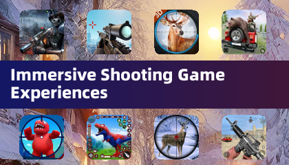 Immersive Shooting -Spielerlebnisse