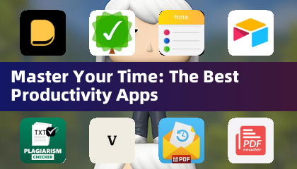 Beherrschen Sie Ihre Zeit: Die besten Produktivitäts -Apps