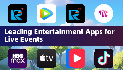 Aplicaciones líderes de entretenimiento para eventos en vivo