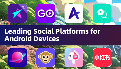 Principais plataformas sociais para dispositivos Android