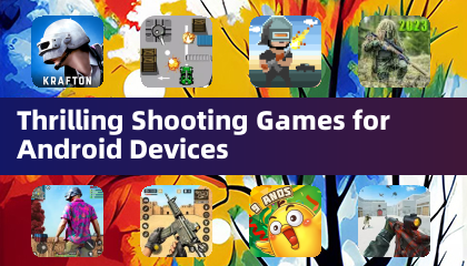 Androidデバイス向けスリリングなシューティングゲーム