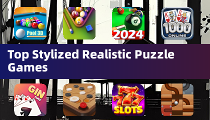 최고의 양식화된 현실적 퍼즐 게임