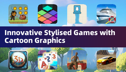 具有卡通圖形的創新風格化遊戲