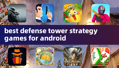 meilleurs jeux de stratégie de défense de tour pour Android