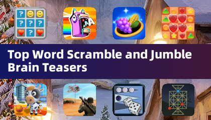 頂尖單字亂序與混字腦筋急轉彎