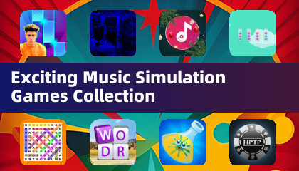 Collection de jeux de simulation musicale passionnants