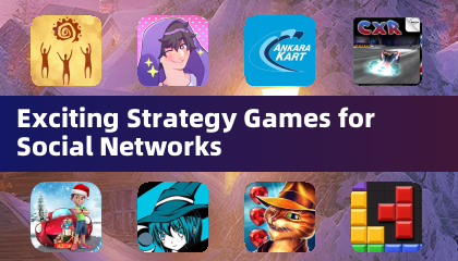 Spannende Strategie-Spiele für soziale Netzwerke