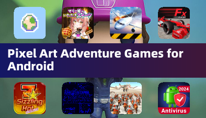 適用於 Android 的像素藝術冒險遊戲